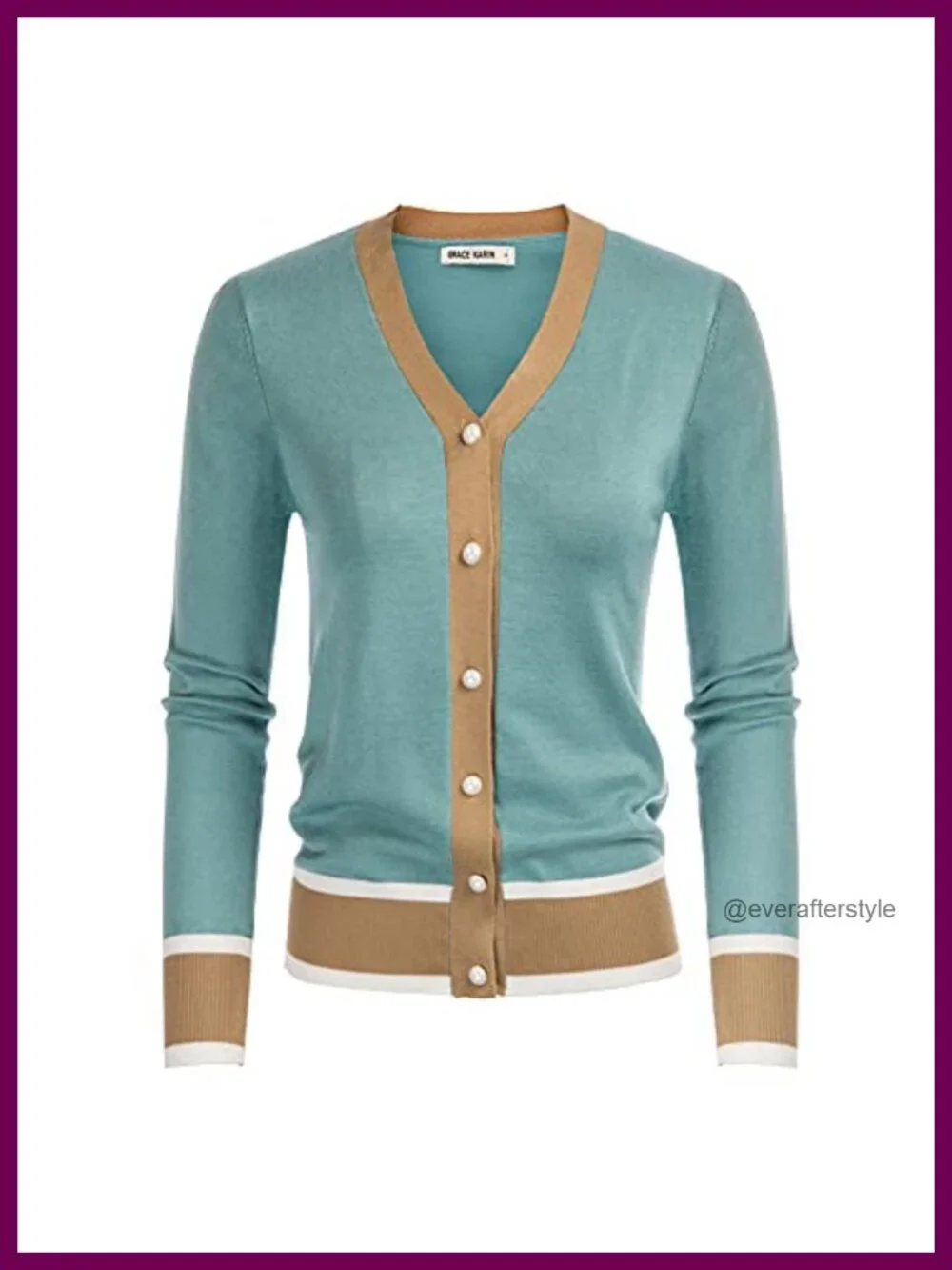 Lightweight Cropped Cardigan Women V-Neck Button Down
